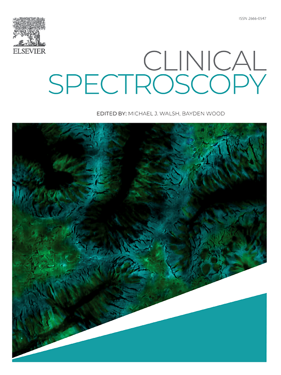 Go to journal home page - Clinical Spectroscopy